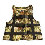 Страхувальний Жилет BARK 110-130 кг (камуфляж). Купити рятувальний жилет у човен, фото 2