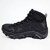 Шкіряні тактичні черевики OKSY TACTICAL Black демісезонні 40 розмір, фото 8