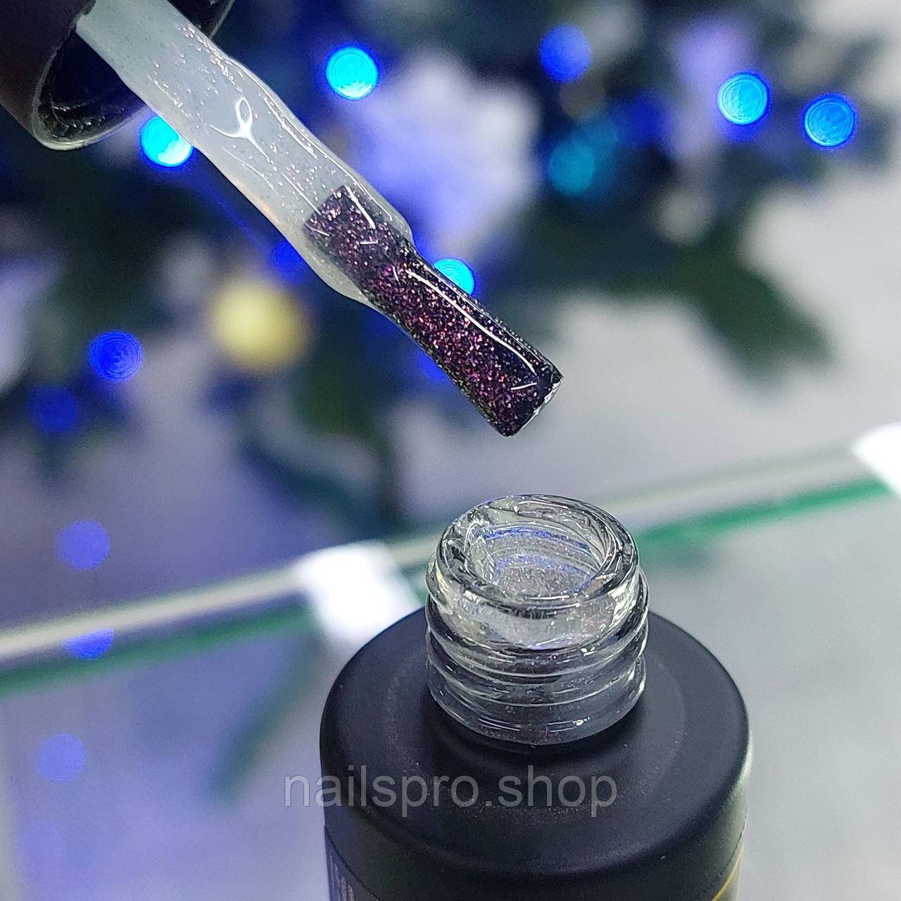 Топ Glitter Top Rose Magic Touch (з шиммером), 8 мл, фото 1