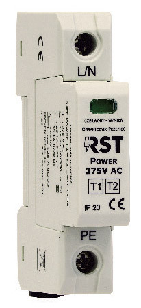 Ограничитель перенапряжения УЗИП RST Power T1+T2 1+0 275V - фото 1 - id-p2069476388