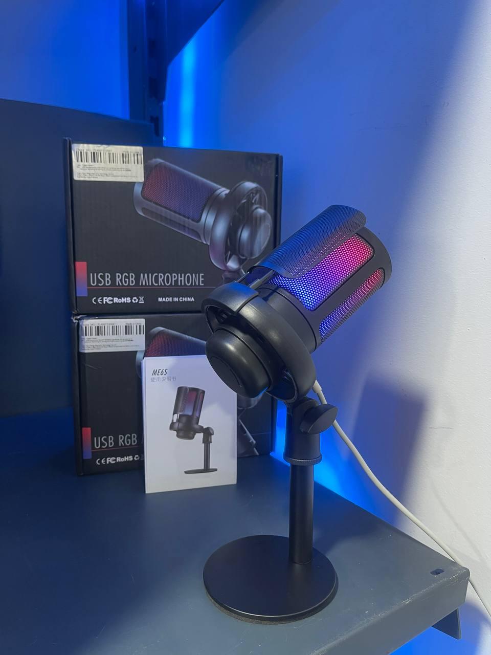 Мікрофон для стрімінгу компʼютерний USV, фото 1