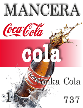 Парфумерна олія (737) версія аромату Tonka Cola Mancera — 15 мл композит у ролоні