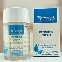 Крем для лица успокаивающий увлажняющий с пребиотиком Top Beauty Prebiotic Cream Топ бьюти