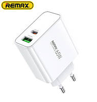 Зарядное устройство 65W REMAX 65W Kiddy Seriess 1C+1A GaN Charger RP-U125