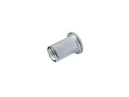 Гайка клепальна кругла алюмінієва головка плоска