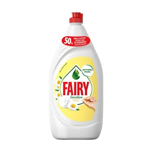Засіб для миття посуду Fairy Sensitive Ромашка та вітамін Е, 450 мл