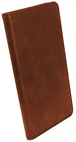 Чохол-книжка Xiaomi Redmi Note 11/Note 11S brown Leather