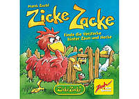 Настольная игра Zoch Цыплячьи бега. Карточная игра (Zicke Zacke Kartenspiel) (англ.) (601105102)
