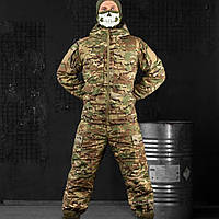 Зимний тактический костюм Zonda, армейская форма рип-стоп с утеплителем Thinsulate мультикам