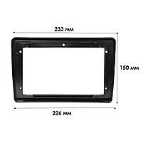 Перехідна рамка Lesko 9" Dodge Dart 2012-2016 (0000) 5 шт., фото 5