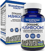 Ноотропная добавка премиум-класса Stonehenge Health Dynamic Mushrooms 60 капсул