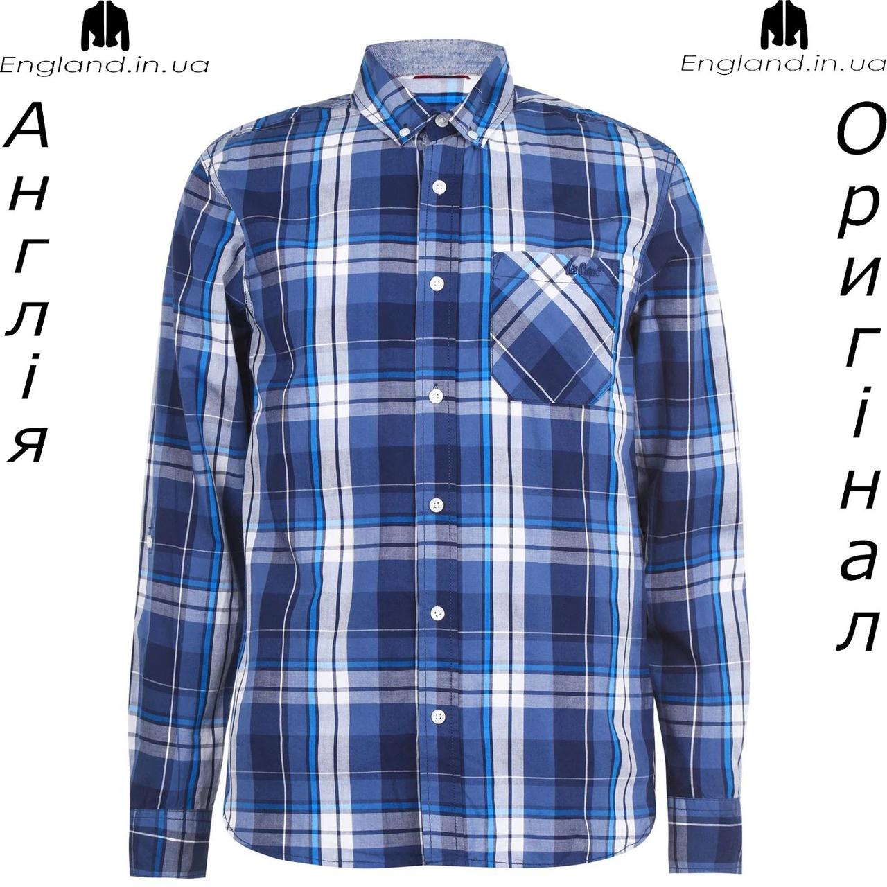 Сорочка чоловіча Lee Cooper (Лі Купер) з Англії - в клітку, фото 1