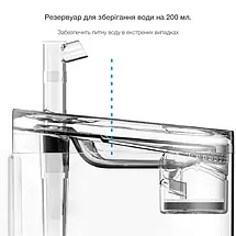 Питний фонтан для котів, котів і собак з фільтром NPET WF050TP 1.5 л (Прозорий), фото 6