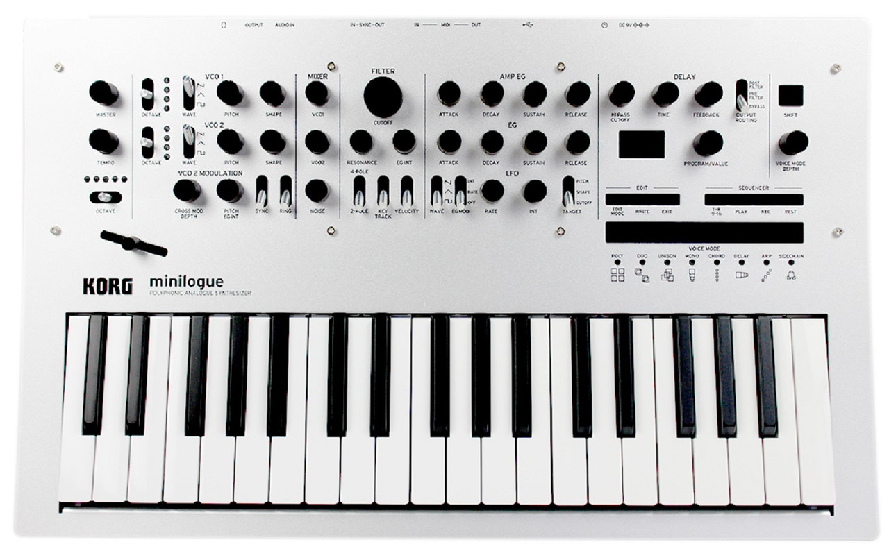 Синтезатор аналоговый Korg Minilogue FV, код: 6556945 - фото 1 - id-p2069553728