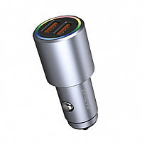 Автомобильное зарядное устройство для 36W (2xUSB) Proove Double Energy metal gray | Зарядка в прикуриватель