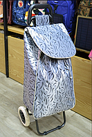 Качественная хозяйственная сумка тачка на колесах (Кравчучка), сумка-тележка, крепкая до 30 кг