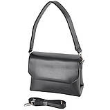 Зручна жіночий клатч шоколад якісна якісна маленька сумка крос боді з ременем через плече сумка з екошкіри, фото 8