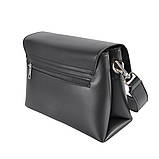 Зручна жіночий клатч шоколад якісна якісна маленька сумка крос боді з ременем через плече сумка з екошкіри, фото 9