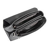 Зручна жіночий клатч шоколад якісна якісна маленька сумка крос боді з ременем через плече сумка з екошкіри, фото 10