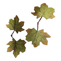 Декоративне кленове листя Жовто-зелене, за 2 шт. арт 8035-8