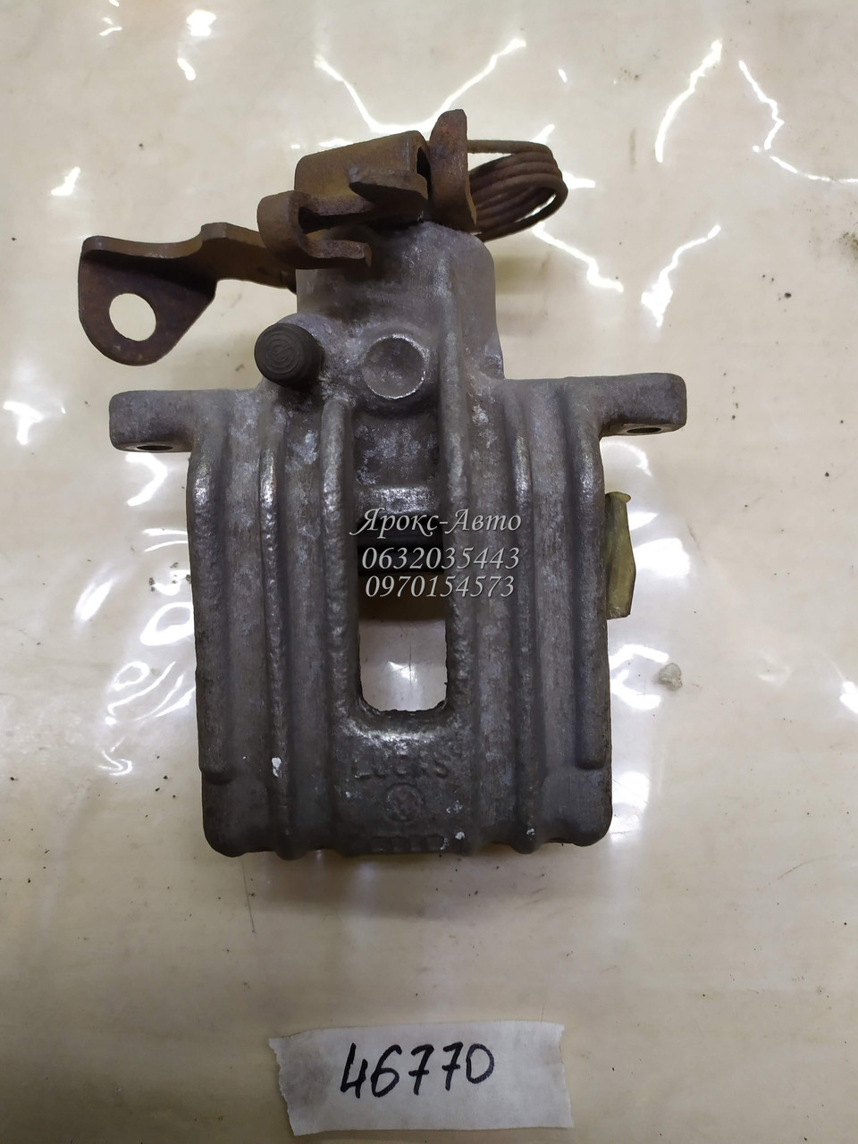 Суппорт гальмівний задній лівий vw passat b5 (1997-2000) 000046770, фото 1