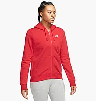 Urbanshop com ua Толстовка Nike W Nsw Club Flc Fz Hoodie Std Red DQ5471-657 РОЗМІРИ ЗАПИТУЙТЕ