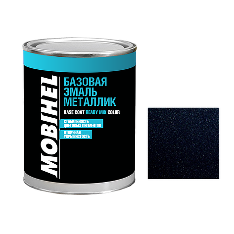 Авто фарба (автоемаль) металік Mobihel (Мобихел) 482 Чорниця 1л, фото 1