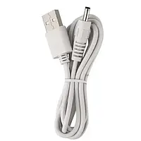 Кабель живлення для роутера EpiK USB 2.0 (тато) - DC 5.5мм x 2.1 мм (тато), 0.5 м White для роутера/модема