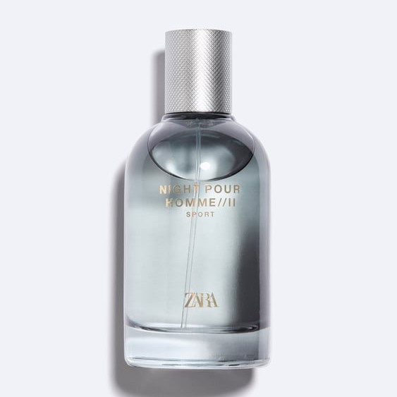 ПАРФЮМОВАНА ВОДА ZARA NIGHT POUR HOMME//II SPORT 100 ML (3,38 FL. OZ).