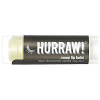 HURRAW! Moon Lip Balm Нічний бальзам для губ з ароматом голубої ромашки та ванілі, 4.8 г