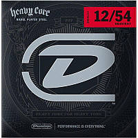 Струны для электрогитары Dunlop DHCN1254 Heavy Core Heaviest Set Electric Guitar Strings 12 5 GS, код: 2656568