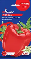 Семена перца сладкого Красный гигант (0.25г), For Hobby, TM GL Seeds