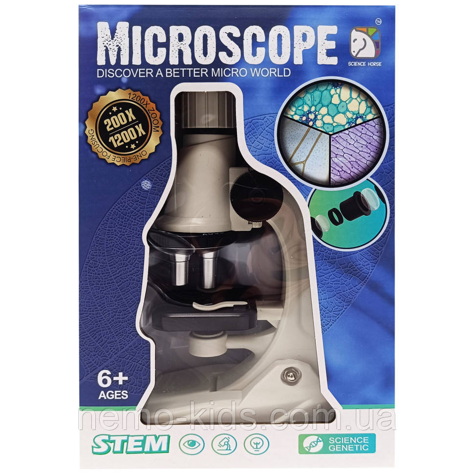 Дитячий мікроскоп збільшення до 1200 разів