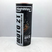 Олива моторна 2Т Semi-synthetic API ТС (1 л) HighWay