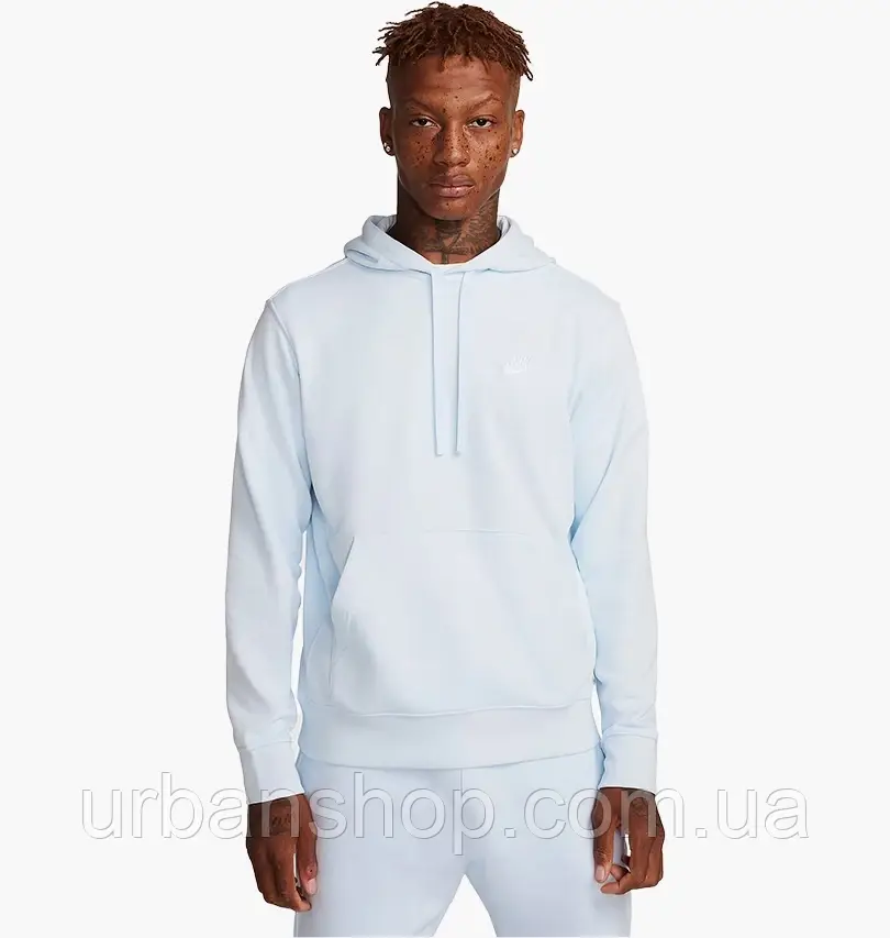 Urbanshop com ua Худі чоловіче Nike Sportswear Club Light Blue CZ7857-085 РОЗМІРИ ЗАПИТУЙТЕ
