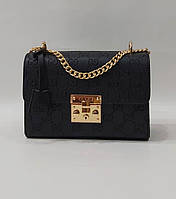 Черная женская сумка Гуччи Gucci