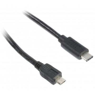 Дата кабель USB 2.0 Type-C to Micro 5P 1.0m Cablexpert (CCP-USB2-mBMCM ...