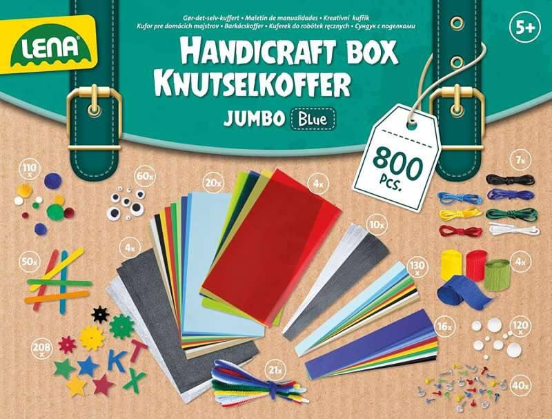 Набор для творчества LENA Handicraft Box Jumbo, 800 det. - фото 1 - id-p2069632005