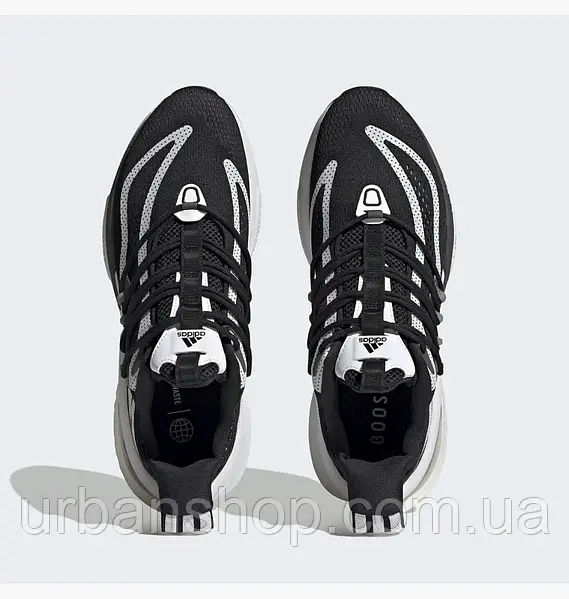 Urbanshop com ua Adidas Alphaboost V1 Shoes Black Grey HQ4517 URBANSHOP.COM.UA