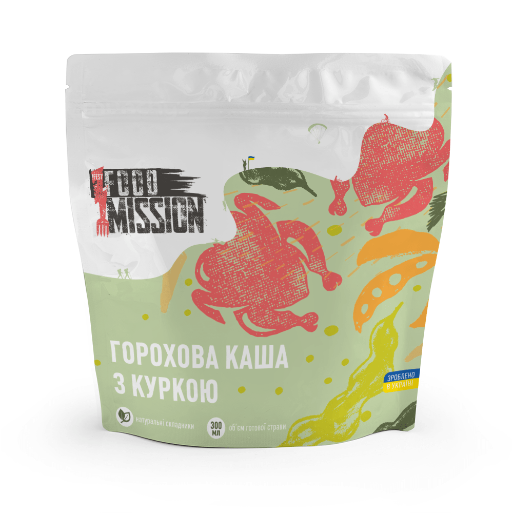 Горохова каша з куркою !Fest Food Mission