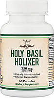 Double Wood Holixer Holy Basil Extract / Екстракт святого базиліка для зниження кортизолу 60 капсул