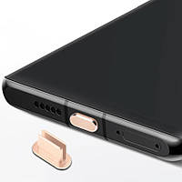 Заглушка USB-C для iPhone 15 Золотистая