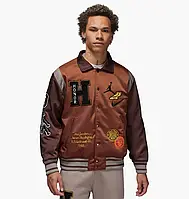 Urbanshop com ua Куртка Air Jordan X Honor The Gift® Varsity Jacket Brown DX6243-204 РОЗМІРИ ЗАПИТУЙТЕ