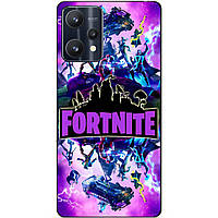 Силіконовий чохол бампер для Realme 9 Pro з малюнком Fortnite Marvel Фортнайт Марвел