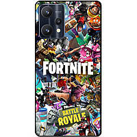 Силіконовий чохол бампер для Realme 9 Pro з картинкою Fortnite Фортнайт