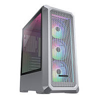 Игровой корпус для ПК, 2*3.5"+3*2.5", 3*120-мм, ATX/mATX/mini-ITX Cougar Archon 2 Mesh RGB (White) - MegaLavka