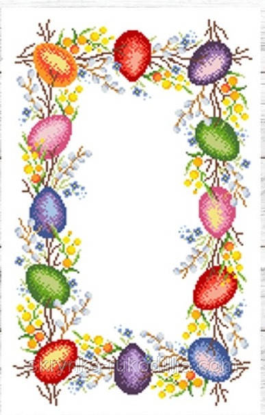 Заготовка для вишивки Великодній рушник РП-23/2 (Модна Вишивка)