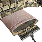 Плитоноска багатофунціональна 2ARMOR Cordura 1000 D під плити 30х25 см з напишником Піксель, фото 10