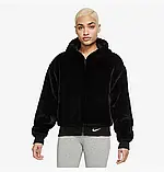 AllOriginal com ua Куртка Nike Sportswear Essentials Faux Fur Jacket Black Dd5116-010 РОЗМІРИ ЗАПИТУЙТЕ, фото 2