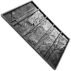 Гумова форма Фортеця для гіпсової плитки під камінь 290*90*15 мм; 5 шт = 0,14 м²; для гіпсу та бетону, фото 3